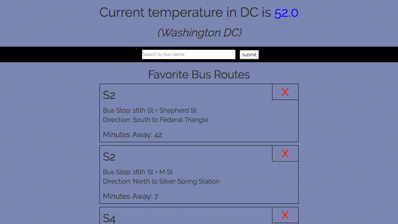  Bus Times by Nic Small