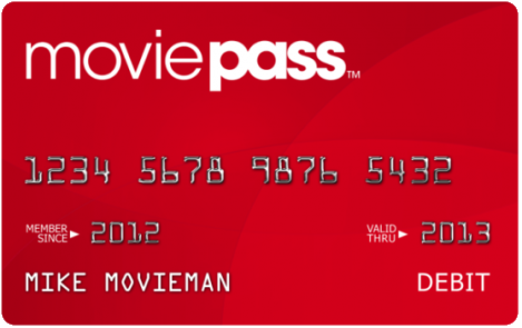 Movie Pass Debit Card