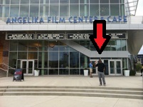 Nic at the Angelika Film Center