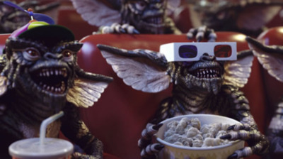 Gremlins, written by Chris Columbus and directed by Joe Dante.