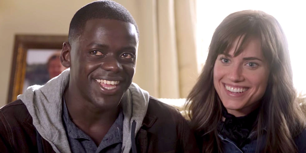Daniel Kaluuya and Allison Williams star in Get Out directed by Jordan Peele